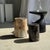 Beige Petrified Wood Side Table For Sale - Image 8 of 18