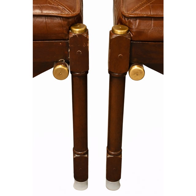 Set of 6 Vintage Stiles Serengeti Leather Chairs For Sale In New York - Image 6 of 6