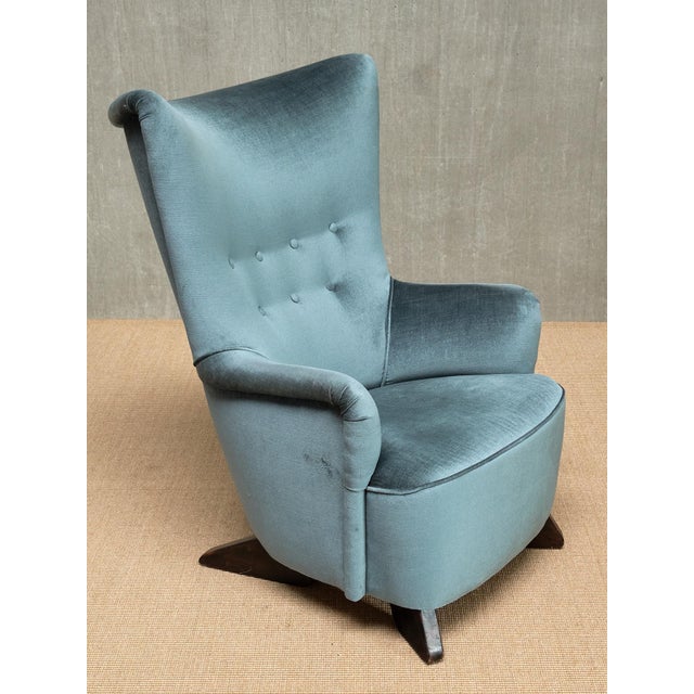 Armchair by Carl Gustaf Hiort Af Ornäs, Finland, 1940s For Sale - Image 12 of 16