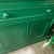 Extra Large Kelly Green Cabinet For Sale - Image 4 of 7