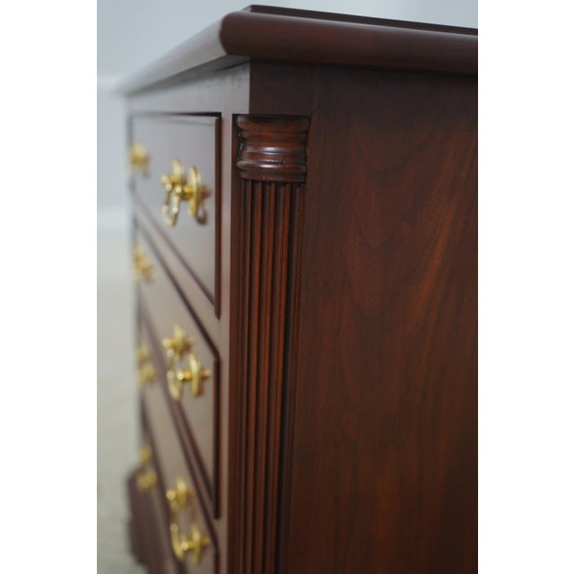 Pair of Henkel Harris Model 116 Cherry Nightstands For Sale - Image 15 of 18