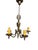 This fabulous chandelier will look amazing over a dining room table, in a bedroom or living room. The aged patina looks...