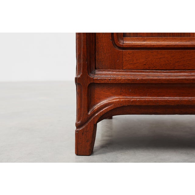 Art Nouveau Nightstands with Marble Top attributed to Paul Alexandre Dumas, France, 1910s, Set of 2 For Sale - Image 18 of 18