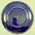 Gustave Asch French Tours Blue & Gold Porcelain Crest Plates, Set of Six For Sale - Image 15 of 18
