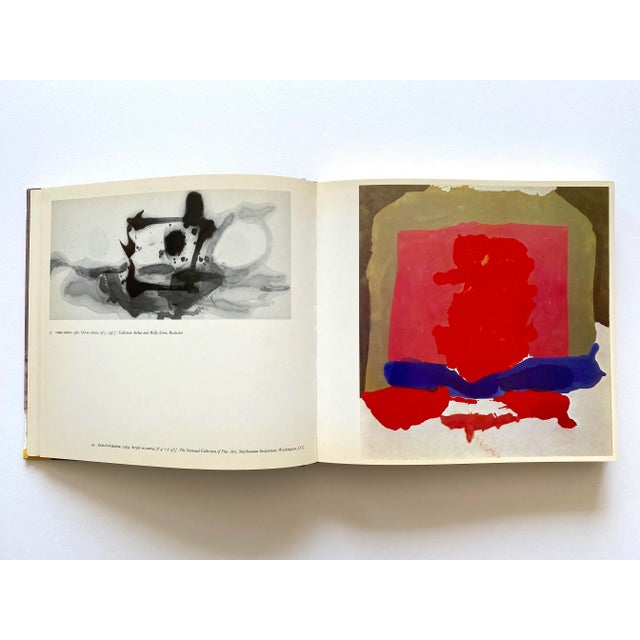 Various Artists Helen Frankenthaler Vintage 1970 1st Edtn Abstract Expressionist Lithograph Print Landmark Volume Large Hardcover Art Book For Sale - Image 4 of 12