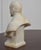 Cream Gentleman Portrait Bust in Marble For Sale - Image 8 of 10