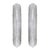 Italian Hand-Blown Murano Glass and Brass Feather Wall Sconces, 1990s, Set of 2 For Sale - Image 11 of 11
