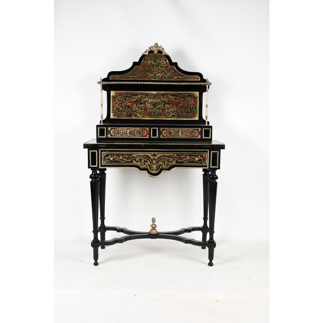 Napoleon III Bonheur-Du-Jour Writing Desk, 1850 For Sale - Image 17 of 17