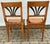 Pair of Antique Cherrywood Biedermeier Side Chairs For Sale - Image 4 of 12