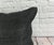 Turkish 20 x 20 Hemp Pillow Turkish Cushion Natural Grayish Black Pillow Cushion Cover For Sale - Image 3 of 6