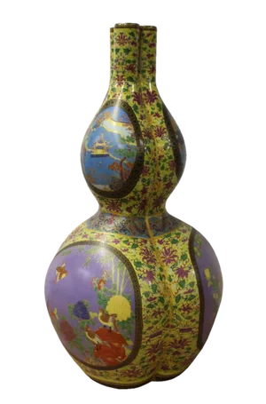Chinese Porcelain Gourd Shape Vase