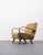 Vintage Bentwood Lounge Chair in Goldenrod Velvet by Jindrich Halabala, 1930 For Sale - Image 10 of 10