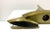 1950s Vintage Brass Modernist Sailboat Sculptures, Graduated Pair For Sale - Image 5 of 6
