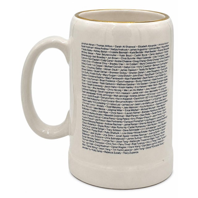 Vintage Choate Rosemary Hall Hill House Circle 1999 Ceramic Mug For Sale In Washington DC - Image 6 of 7