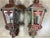Vintage Brass and Copper Wall Hanging Lanterns - Set of 2 For Sale - Image 12 of 13