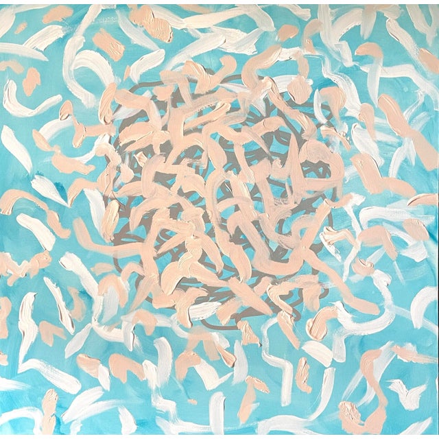 Matthew Izzo Acrylic Painting on Canvas 36” X 36” For Sale In New York - Image 6 of 6