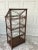 Vintage Iron & Glass Étagère Display Shelf For Sale - Image 10 of 12
