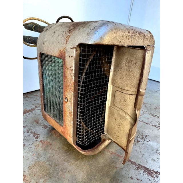 1947 Weather King Automotive Heater – Vintage Industrial Sculptural Object For Sale - Image 11 of 12