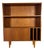 Vintage Teak Bookcase with Drop-Leaf Door, 1960s For Sale