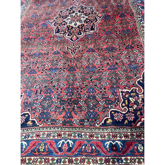 Antique Persian Bidjar Rug For Sale - Image 4 of 8
