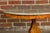 Wood 19th Century French Empire Walnut Pedestal Table with Round Marble Top and Tripod Base For Sale - Image 7 of 11