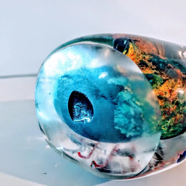 Exemplary Vintage Aquarium Paperweight For Sale In San Diego - Image 6 of 7