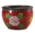 Late 19th Century Cloisonné Enamel Bowl With Fortune Character, 340g For Sale