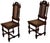 Baroque Antique Gründerzeit Chairs in Oak, 1880, Set of 2 For Sale - Image 3 of 18