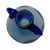 Phoenician-Style Blue Satin Glass Amphora Vase For Sale - Image 9 of 10