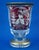 Glass Cut Crystal Goblet Vase with Glass Paste Lady attributed to Val Saint Lambert, Belgium, 19th Century For Sale - Image 7 of 18