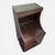 Glass Vintage Mahogany and Formica Bedside Cabinets, Set of 2 For Sale - Image 7 of 8