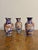 Antique Japanese Imari Vases, 1900, Set of 3, in Very Good conditions. Designed 1890 to 1919
