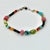 1980s 1980s Vintage Southwestern Navajo Boho Chic Turquoise & Glass Beaded Bracelet, 7.75”. For Sale - Image 5 of 6