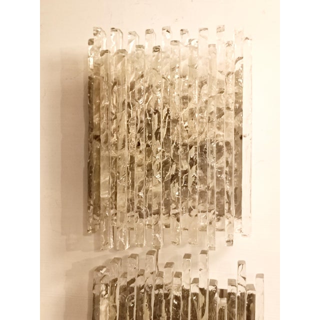 Poliarte Glass Vesta Wall Lamp by Albano Poli for Poliarte, Italy 1960s For Sale - Image 4 of 9