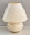 1970s Large Murano Mushroom Table Lamp in Soft Yellow Swirl Glass, 1970s For Sale - Image 5 of 16