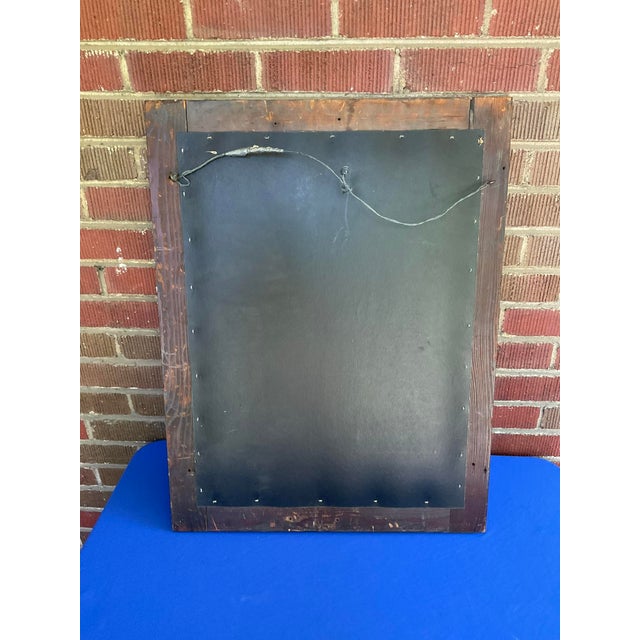 Wood 19th Century Dutch Marquetry Wall Mirror For Sale - Image 7 of 12