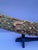 Chinoiserie Vintage Mid-Century Chinoiserie Faux Ivory Carved Resin Dragon Tusk 23” Long Statement Piece For Sale - Image 3 of 12