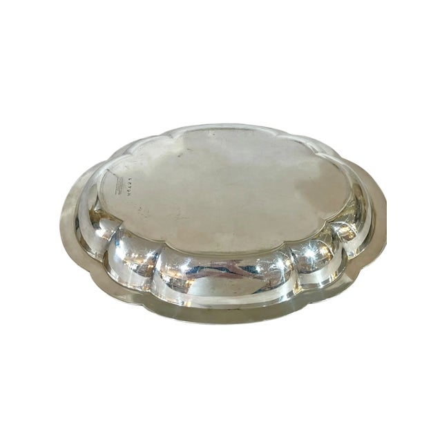 Vintage Engraved Houston Country Club Trophy by Mappin & Webb English Sheffield Plate Serving Dish For Sale - Image 9 of 17