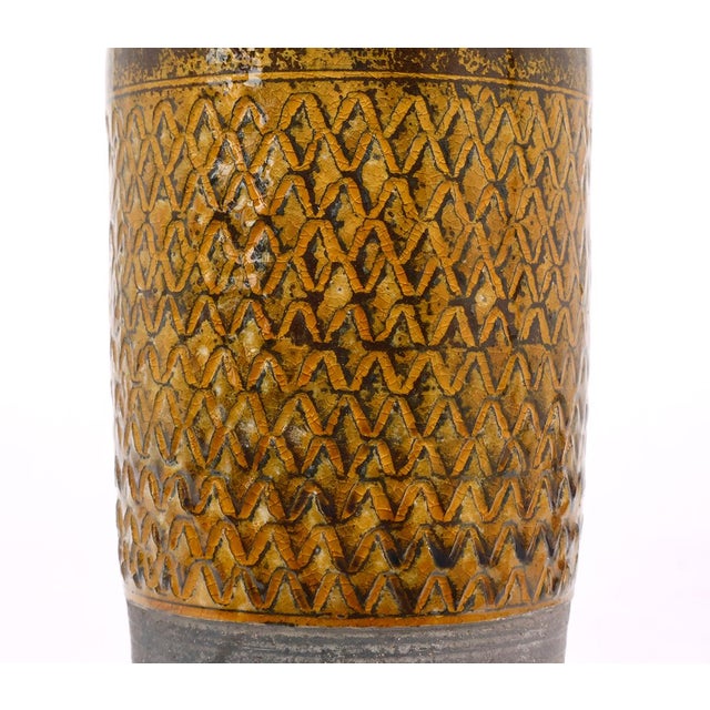 1960s Ceramic Table Lamp by Nils Kähler, 1960s For Sale - Image 5 of 11
