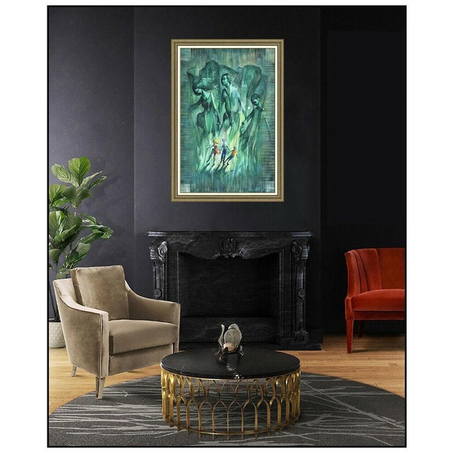 Message us to inquire about custom framing options! (Included for free with every purchase) The artwork here, "Spirited",...