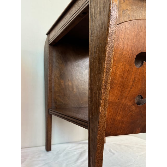 Pair of 1930’s Art Deco Magazine Rack Side Tables. For Sale - Image 9 of 11