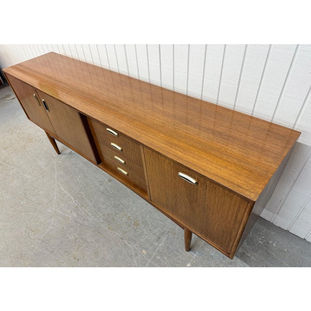 Mid 20th Century Mid-Century Modern G-Plan Walnut Sideboard For Sale - Image 5 of 9