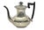 Elegant English silver plate coffee and tea service by William Adams of Sheffield, England, in the Georgian Revival style....