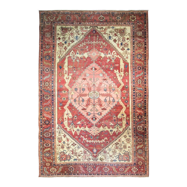 Antique Serapi Carpet For Sale