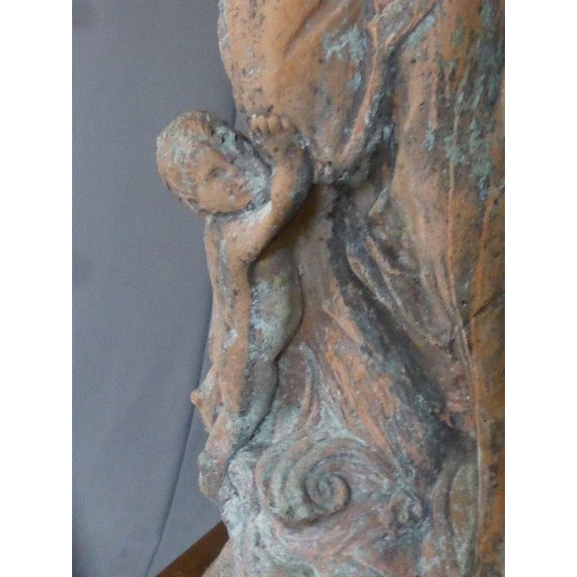 Vintage Terra Cotta Terracotta Sculpture For Sale - Image 5 of 8