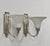 Atelier Petitot Petitot & Degue French Art Deco Nickeled Bronze & Frosted Glass Modernist Wall Sconces 1930s - A Pair For Sale - Image 4 of 14
