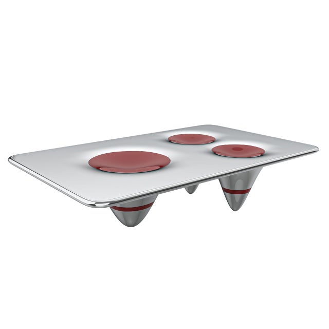 "Gravitazione" Coffee Table With Mirror Polish Stainless, Handcrafted Bizimyer Furniture. Unmatched. Unrivalled. Designed...