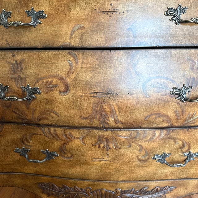 2000 - 2009 Hand Painted Accent, Chest Accent Chest Traditional For Sale - Image 5 of 8