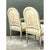 Vintage Louis XVI Style Printed Swag Armchairs - Pair For Sale - Image 12 of 12