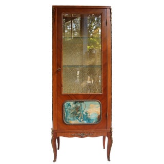 French Louis XV Style Display Cabinet, 1960s For Sale